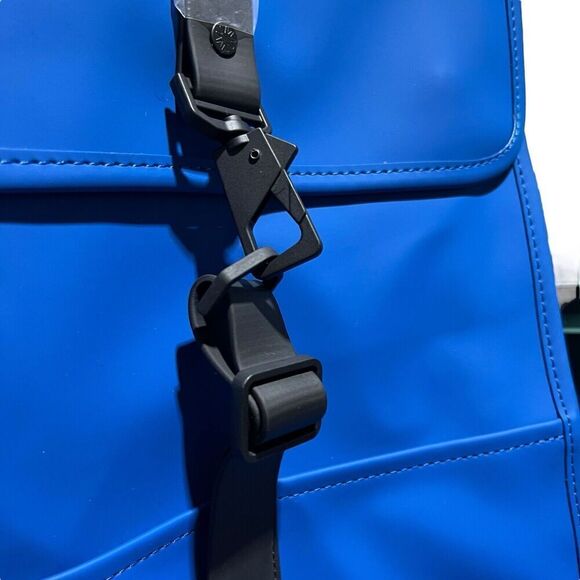 Rains Backpack Women’s Waves Blue Mini W3 Waterproof 13020 - Picture 2 of 10